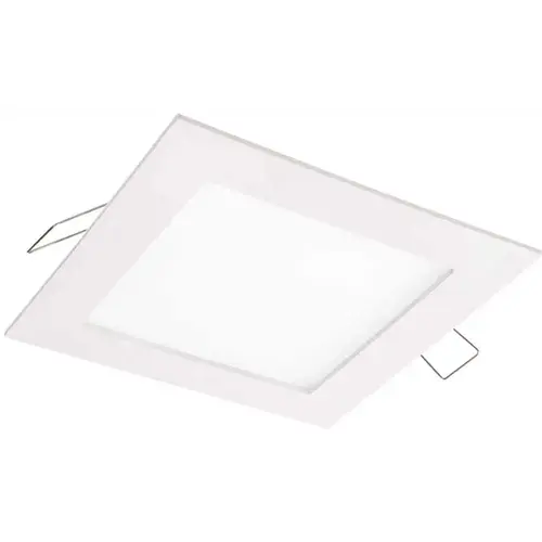 SMD-DM 4 in. Square 3000K Remodel Canless Recessed Integrated LED Kit White