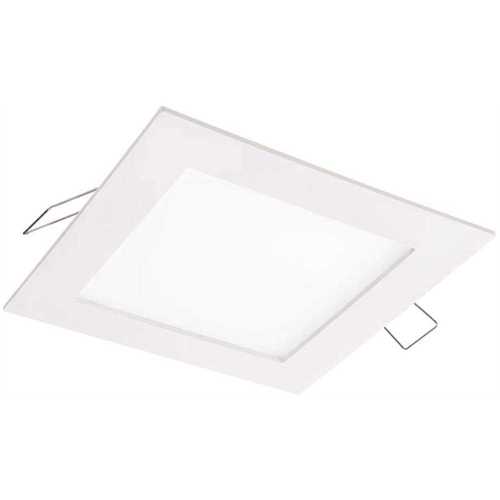 Halo SMD4S6950WHDM SMD-DM 4 in. Square 5000K Remodel Canless Recessed Integrated LED Kit