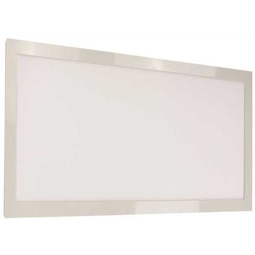 1 ft. W x 2 ft. L 22-Watt Dimmable White Integrated LED Edge-Lit Flat Panel Ceiling Flushmount, 3000K
