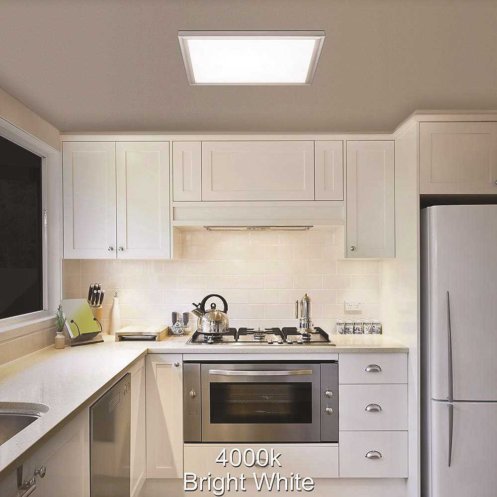 Flat led kitchen light sales