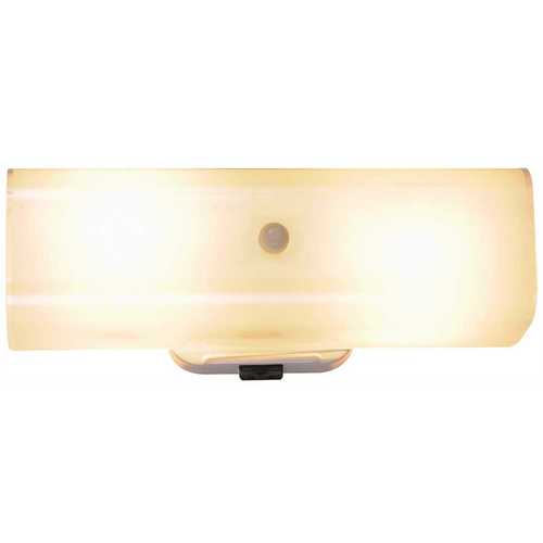 Royal Cove 671385 12 in. Vanity in Fixture White Uses Two 60-Watt Incandescent Medium Base Lamps