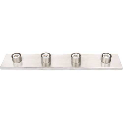 4-Light Brushed Nickel Bath Light