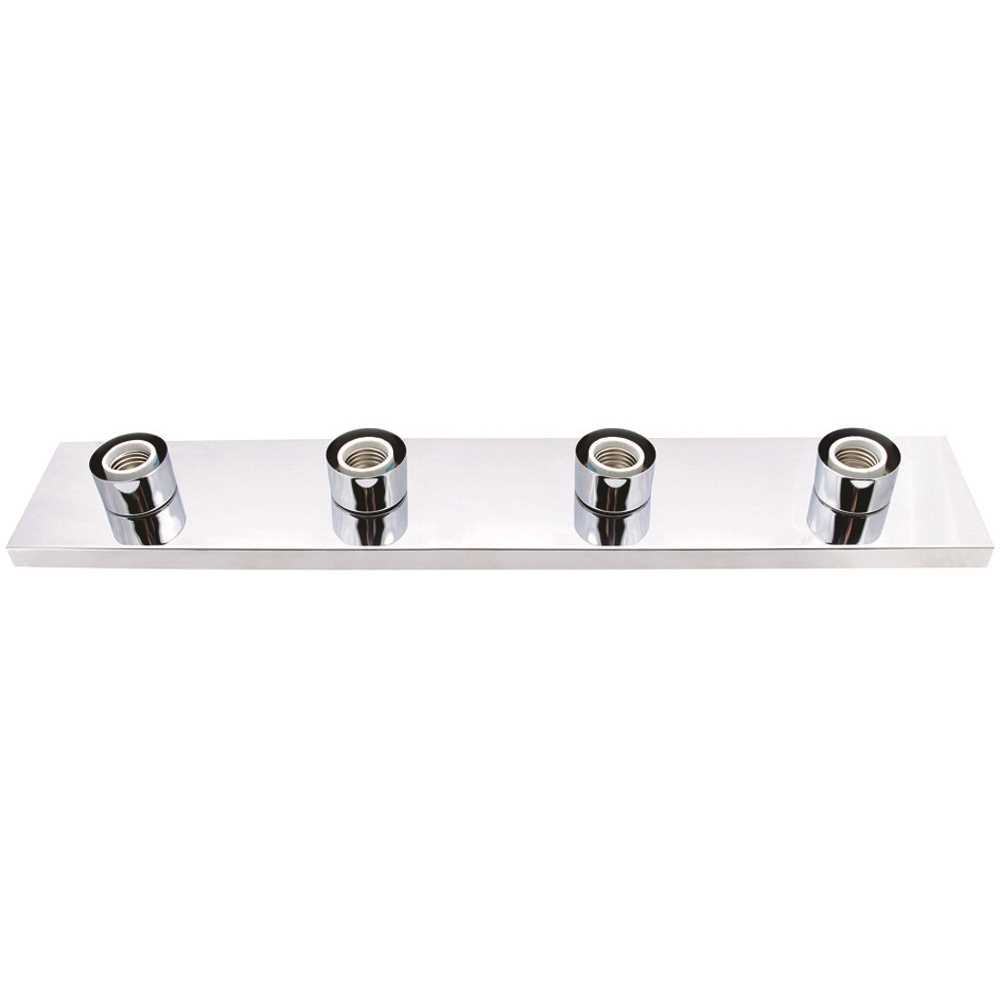 Royal Cove 671615 4-Lights Polished Chrome Bath Vanity Light