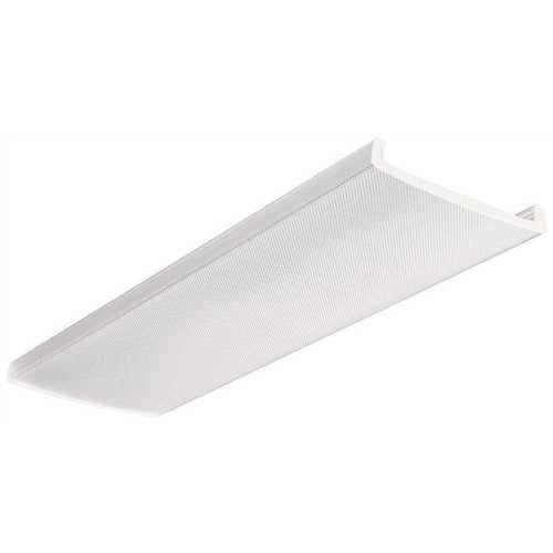 Lithonia Lighting DLB48 LB 48 in. Clear Narrow Wraparound Prismatic Lens