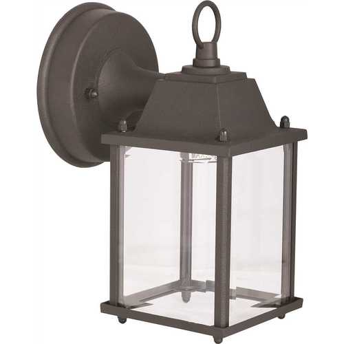 Royal Cove 2495864 1-Light Black Outdoor Wall Mount Lantern