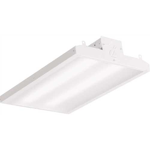 Lithonia Lighting IBE 15LM MVOLT 40K Contractor Select I-Beam Series 2 ft. 200-Watt Equivalent Integrated LED Dimmable White High Bay Light Fixture, 4000K
