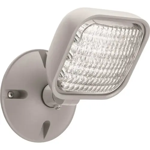Lithonia Lighting ERE GY SGL WP M12 Contractor Select Thermoplastic Gray Emergency Remote Head Color/Finish Family