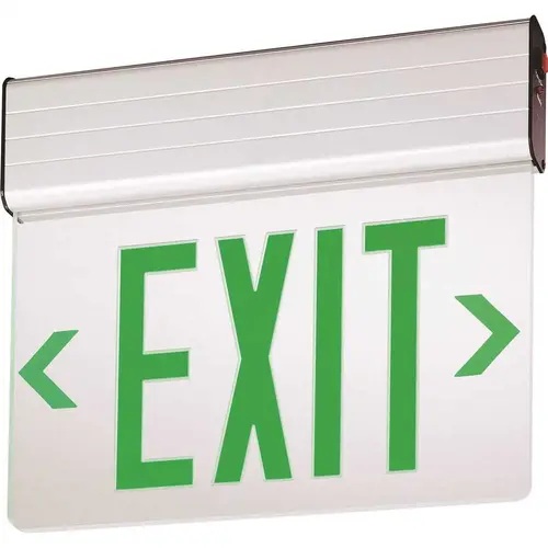 EDG Aluminum LED Emergency Exit Sign Color/Finish Family