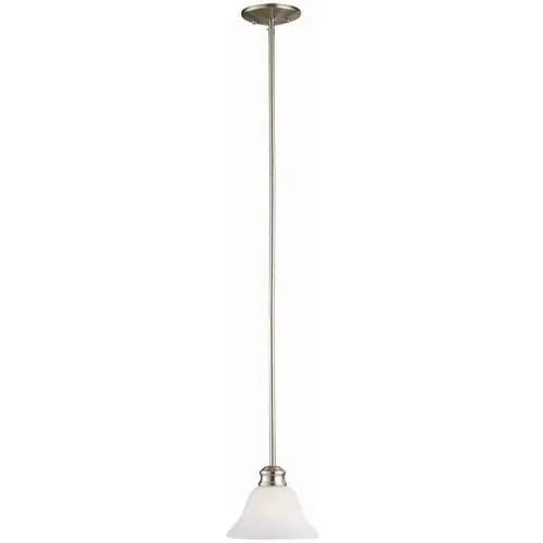 Bristol 1-Light Satin Nickel Mini Pendant Color/Finish Family