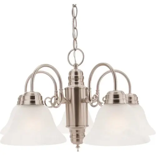 Design House 511535 Millbridge 5-Light Satin Nickel Chandelier Color/Finish Family