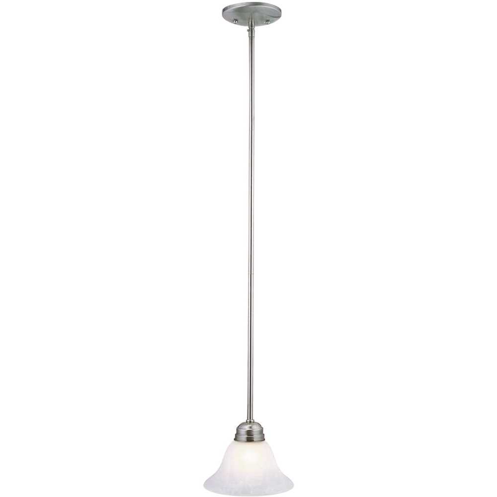 Design House 511634 Millbridge 1-Light Satin Nickel Mini Pendant Color/Finish Family