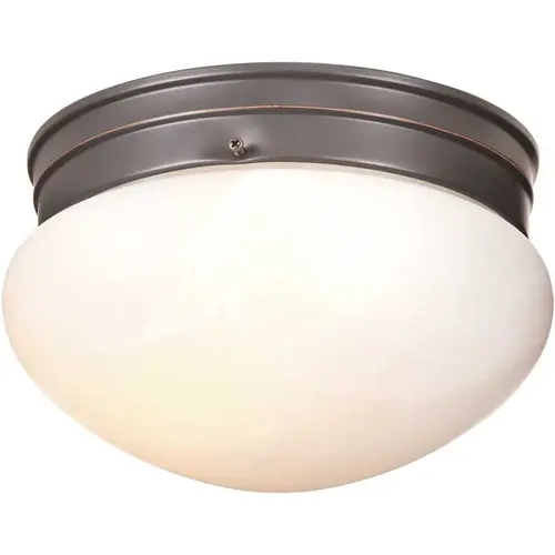 Millbridge 2-Light Oil Rubbed Bronze Ceiling Semi Flush Mount Light Fixture Color/Finish Family