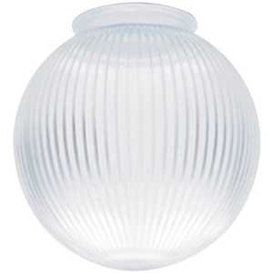 Westinghouse 8125400 6-3/8 in. Clear Prismatic Globe with 3-1/4 in. Fitter