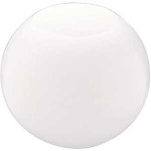 Westinghouse 8188300 12 in. White Acrylic Neckless Globe with 5-1/4 in. Top Opening