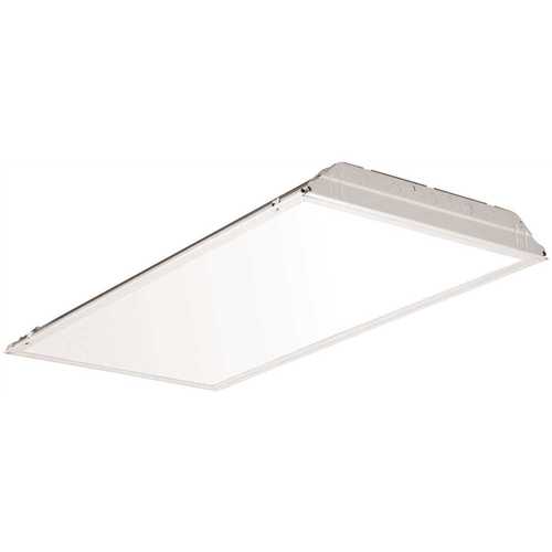 Lithonia Lighting 2GTL4 4400LM LP840 Contractor Select GT 4 ft. x 2 ft. 128-Watt Equivalent Integrated LED 4567 Lumens Commercial Grade Troffer, 4000K
