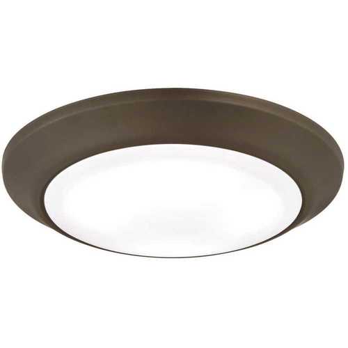 Westinghouse 6323200 15-Watt Oil Rubbed Bronze Indoor/Outdoor Integrated LED Flush Mount