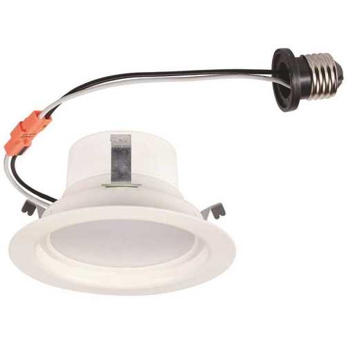 Westinghouse 4104100 4 in. White Integrated LED Recessed Trim