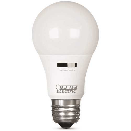 LED Bulb, General Purpose, A19 Lamp, 60 W Equivalent, E26 Lamp Base, Dimmable