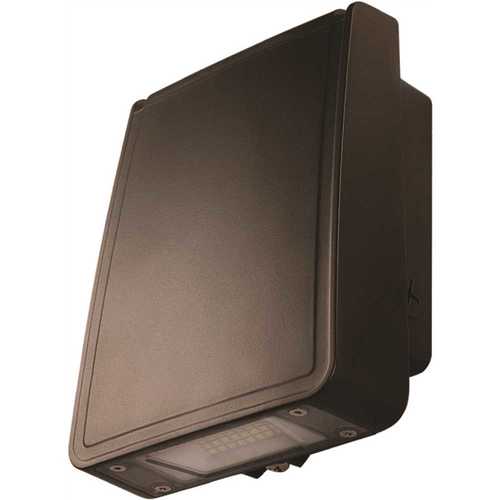 200-Watt Equivalent Integrated Outdoor LED Wall Pack, 3000 Lumens, Outdoor Security Lighting