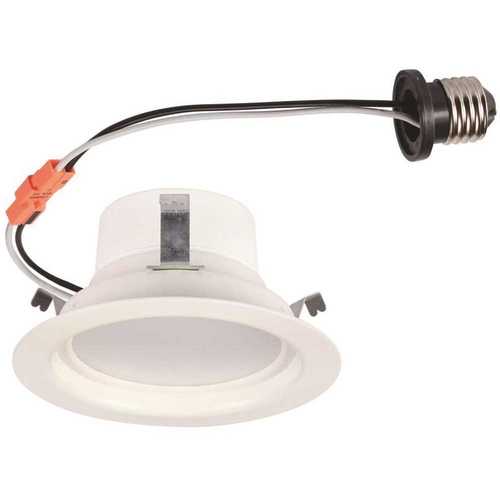 Westinghouse 4104300 4 in. White Integrated LED Recessed Trim