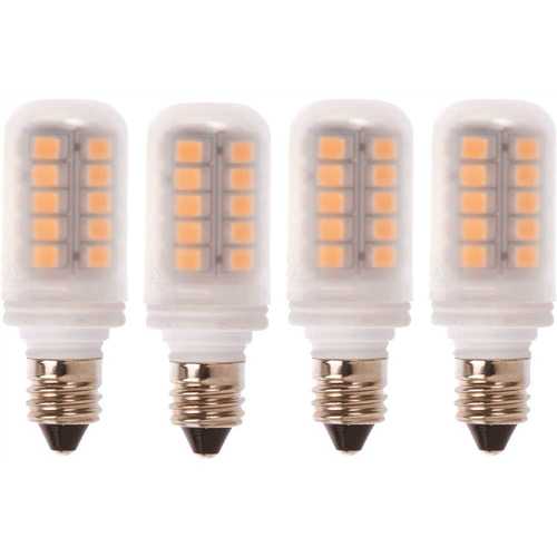 Newhouse Lighting E11-3030-4 30-Watt Equivalent E11 Non Dimmable LED Light Bulb Warm White - pack of 4