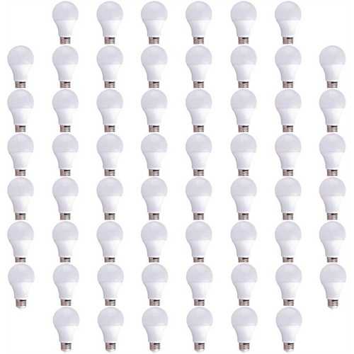 Simply Conserve L09A1927KENC60 60-Watt Equivalent A19 Dimmable Quick Install Contractor Pack LED Light Bulb in Soft White