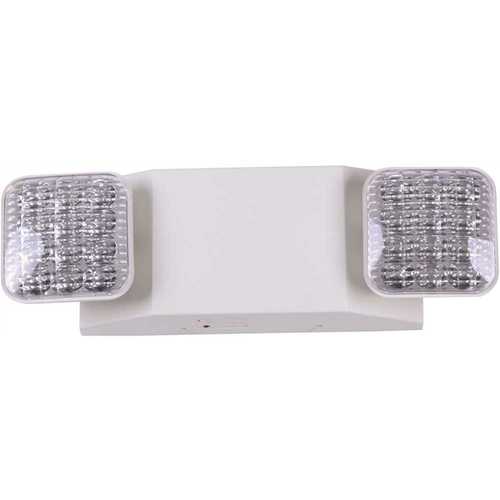 Rectangle 11-Watt Equivalent Integrated LED White Emergency Light with Ni-Cad 6.0-Volt Battery