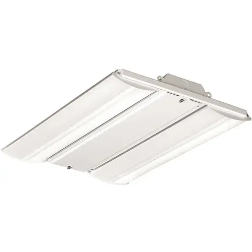 Peloton 2 ft. 256-Watt Equivalent Integrated LED White High Bay Light with Wide Light Distribution, 4000K Color/Finish Family