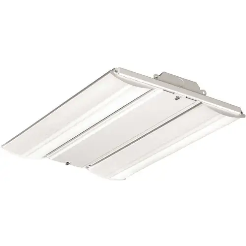 Peloton 2 ft. 128-Watt Equivalent Integrated LED White High Bay Light with Occupancy Sensor, 5000K Color/Finish Family