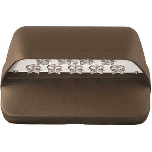 LitePak 22-Watt Integrated LED Dark Bronze Outdoor Wall Pack Light with Photocontrol