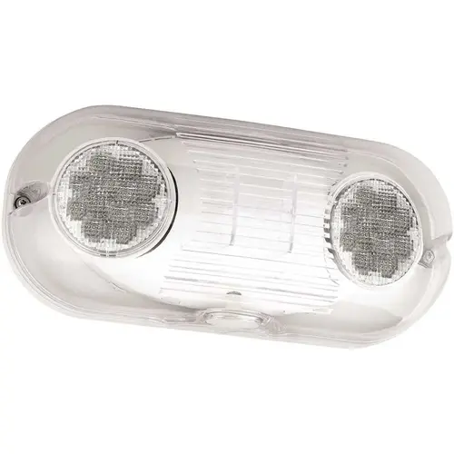 Compass  2-Watt Integrated LED White Shielded Emergency Light, Wet Location Color/Finish Family