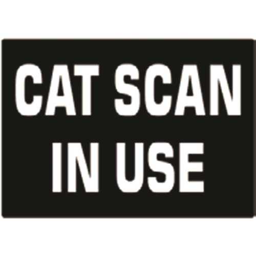 Obsidian LED Message Sign Acrylic Panel Cat Scan in Use
