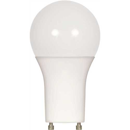 60-Watt Equivalent A19 Bi Pin GU24 Base Dimmable and Enclosed Rated LED Light Bulb in - pack of 6