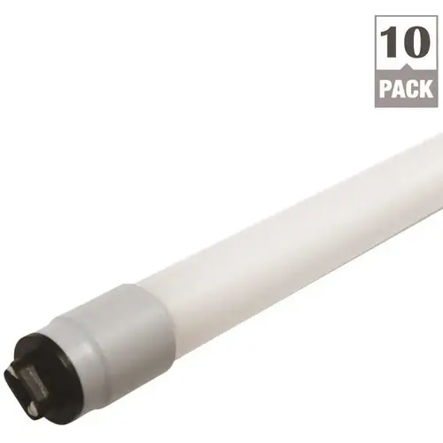 110-Watt Equivalent 42-Watt 8 ft. T8 Linear LED Bypass Light Bulb Type B RDC Base Cool White 4000K - pack of 10