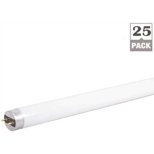 32-Watt Equivalent 12-Watt 4 ft. T8 Linear LED Dimmable Plug and Play Light Bulb Type A Bright White 3500K