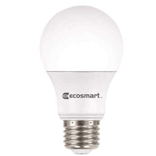 60- -Watt Equivalent A19 Non-Dimmable LED Light Bulb Soft White