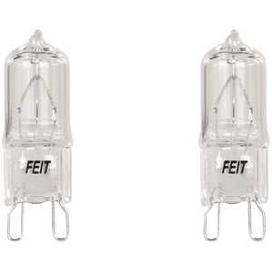 Ampoule halogène de Feit Electric, blanc brillant, intensité réglable,  culot T4 G9, 120 V, 60 W