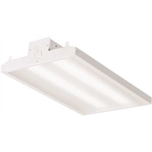 Lithonia Lighting IBE 12LM MVOLT 50K Contractor Select I-Beam 2 ft. 175-Watt Equivalent Integrated LED Dimmable White High Bay Light Fixture, 5000K