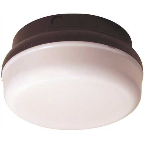 Integrated LED Bug Resistant Outdoor Flush Mount Ceiling Fixture