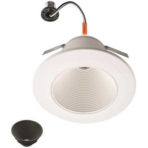 Commercial Electric 53197301 6 in. Ultra Low Glare Deep Baffle Color Selectable Integrated LED