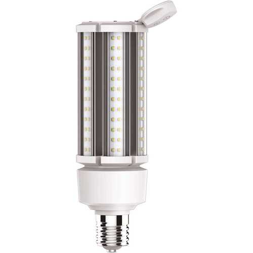 450-Watt Equivalent ED28 Mogul Base High Lumen Enclosed with Motions Sensor LED Light Bulb in Warm White (1-Bulb)