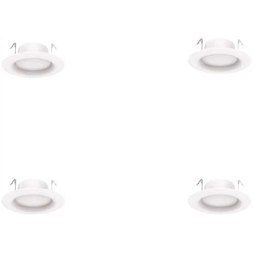 ECS 4 in. 2700K Integrated LED Recessed Trim