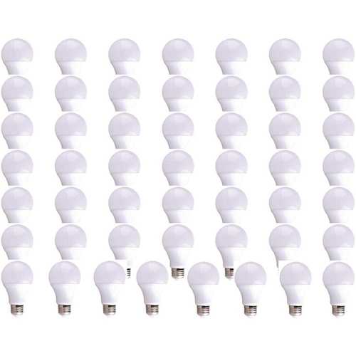 Simply Conserve L09A1950KENCL 60-Watt Equivalent A19 Dimmable Energy Star LED Light Bulb in Bright White - pack of 50