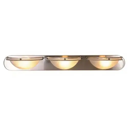 3-Light Brushed Nickel Bath Light Color/Finish Family