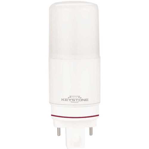 18-Watt Equivalent T4 2-Pin Horizontal CFL Replacement Light Bulb Warm White (1-Bulb)