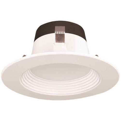Halco FSDL4FR6/CCT/LED 82983 4 in. Selectable Color Temperature Dimmable Integrated LED Recessed Downlight Trim Wet Location CEC Compliant