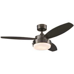 Westinghouse 7221500 Alloy 42 in. LED Gun Metal Ceiling Fan with Light Kit