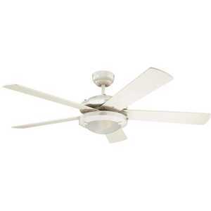 Westinghouse 7233600 Comet 52 in. Integrated LED White Ceiling Fan with Light Kit