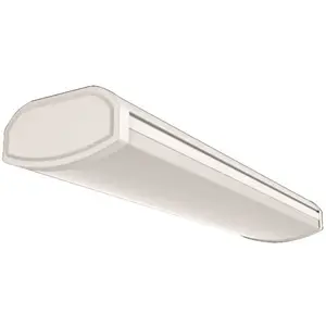 22-Watt 2 ft. White Integrated LED Low Profile Wraparound Light