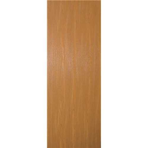Masonite 0101547300802VV1140010 30 in. x 80 in. Imperial Oak Textured Flush Medium Brown Hollow Core Wood Interior Door Slab